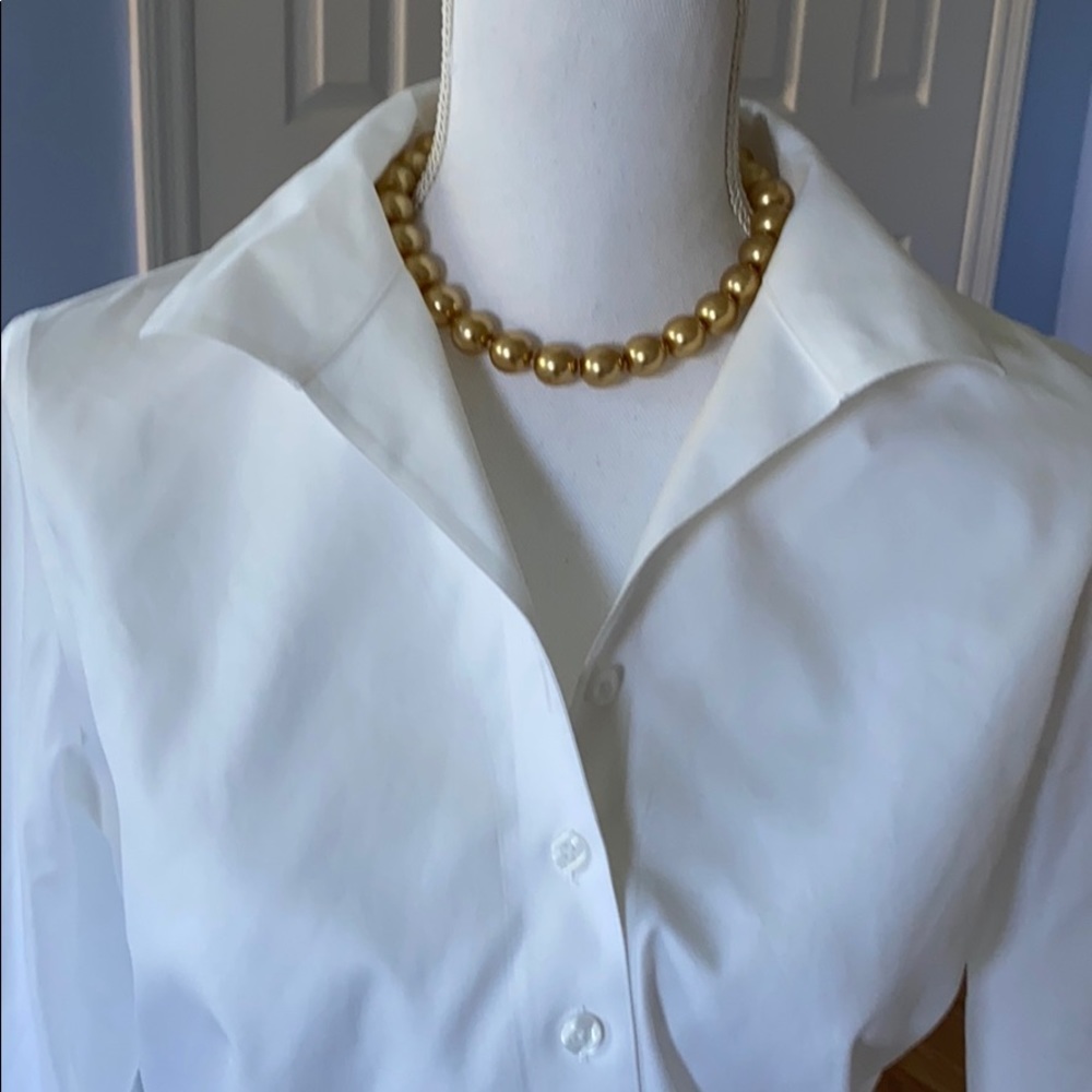 Kenneth Lane Gold Choker Necklace